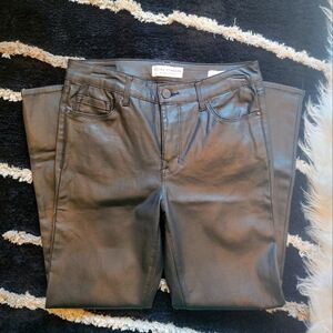 Social Standard by Sanctuary Coated Black Jeans